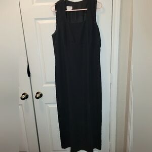 Liz Claiborne Evening Elegant Black Sleeveless Dress